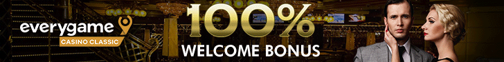 everygame casino welcome bouns banner